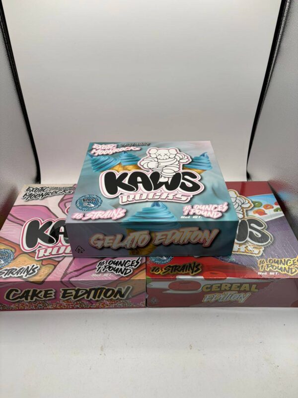Kaws moonrocks