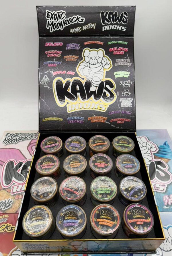 Kaws moonrocks
