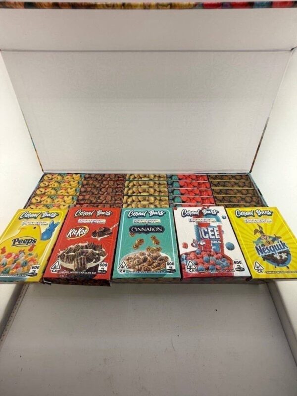 Trippy bomba & cereal bars