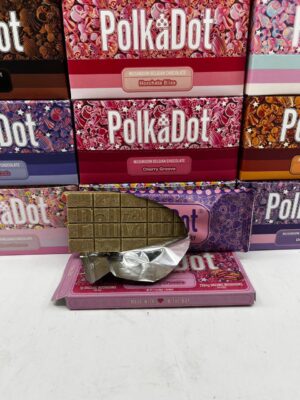 Polka dot mushroom bars
